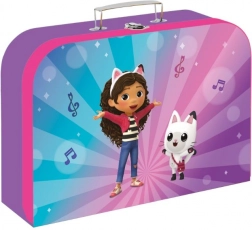 Valigetta laminata per bambini con motivo GABBY'S DOLLHOUSE 34 × 23 × 10 cm