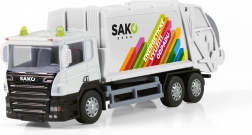 camion dei rifiuti in metallo SAKO 15 cm a retrocarica
