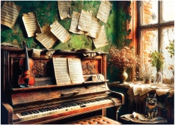 ANATOLIAN Puzzle Pianoforte XL 700 pezzi