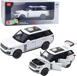 modello in metallo LAND ROVER Range Rover 1:32 bianco con luci e suoni