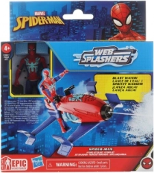 spider-man epic hero series web splashers hydro jet blast set di gioco