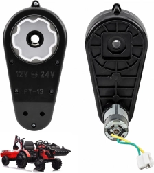 Motore con riduttore 24 V (RS550, 12.000 giri/min) per veicolo elettrico SX2068 - 1 pezzo