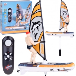 Windsurf RC con illuminazione LED – giocattolo acquatico telecomandato