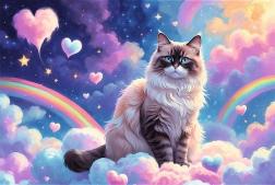 Trefl Puzzle Gatto domestico 160 pezzi