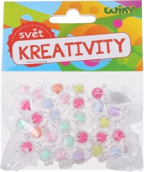 Perline colorate mix 16 mm