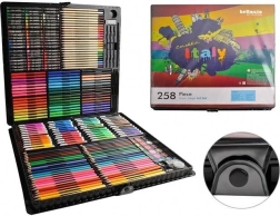 Set di pittura e disegno in valigetta 288 pezzi