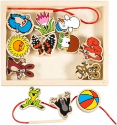 Detoa infilaperle TALPA – set di infilatura in legno