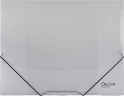 Cartellina trasparente con elastico OPALINE A4