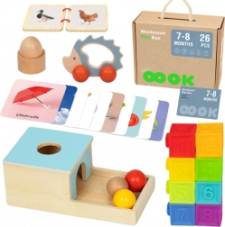 Scatola Montessori XXL di Tooky Toy per bambini 7-8 mesi
