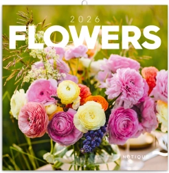 Calendario per appunti Fiori 2026