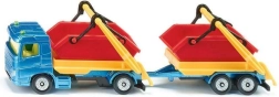 Siku camion con container e rimorchio