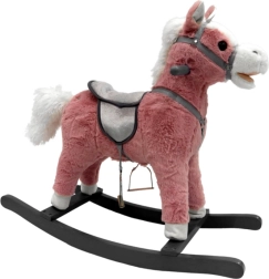 Cavallo a dondolo 74 cm Suoni Rosa