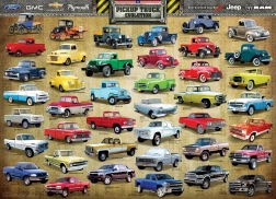 Puzzle EUROGRAPHICS evoluzione dei pick-up 1000 pezzi