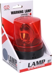 Lampeggiante rosso con effetti luminosi e sonori 10 cm