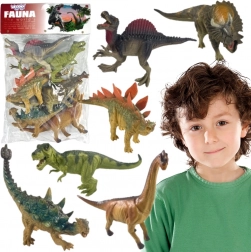 Woopie set di figurine di dinosauri 6 pz T‑Rex
