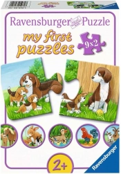 RAVENSBURGER I miei primi puzzle Famiglie di animali 9x2 pezzi