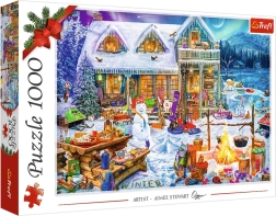 Puzzle 1000 pezzi TREFL Tempo d’inverno XMAS