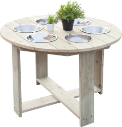 Tavolo educativo da giardino 6 in 1 CLASSIC WORLD per gioco sensoriale con sabbia, acqua e sassolini