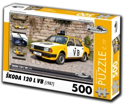 Puzzle Auto Retrò Škoda 120 L VB (1987) – 500 pezzi