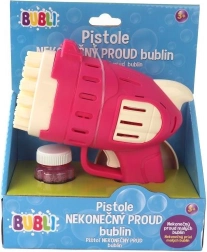 Pistola Bubli Flusso Infinito di Bolle Rosa