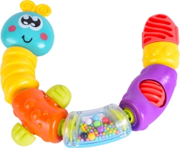 Sonaglio pieghevole a forma di bruco per neonati