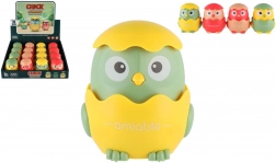 Pulcino a inerzia in plastica 7 × 8 cm