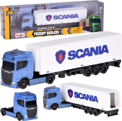 Modello in metallo Maisto del trattore SCANIA 770S con semirimorchio 1:64