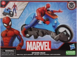 Marvel Spider‑Man: moto con action figure