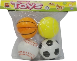 Morbide palline antistress – set con motivi sportivi