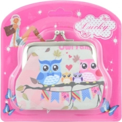 Portafoglio per bambini con gufetti