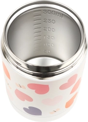 Contenitore termico in acciaio inox A Little Lovely Company per alimenti con cuoricini