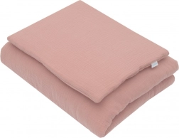 Set in mussola con imbottitura 70 × 80 cm rosa New Baby