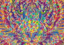 Puzzle Ferocia nel cuore della tigre 2000 pezzi