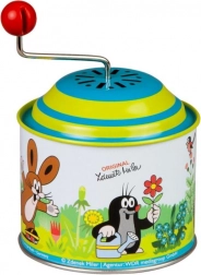 Carillon a manovella TALPA, in metallo 8 cm