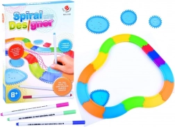 Set creativo Spirografo per disegnare spirali
