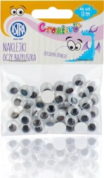 Occhi autoadesivi ASTRA CREATIVO – 10 mm