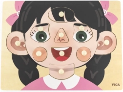 Puzzle ad incastro in legno – bambina