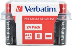 batterie alcaline AAA 1,5 V 24 pz VERBATIM