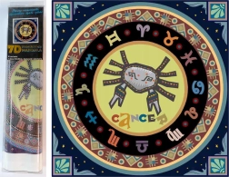 Norimpex pittura diamante 7D Segno zodiacale Cancro 30x30 cm