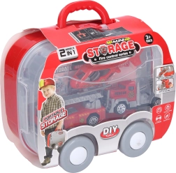 Caserma dei pompieri in valigetta con confezione ceca