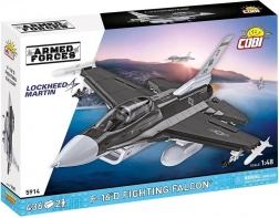 Set di costruzione F-16D Fighting Falcon 1:48 – replica con licenza Lockheed Martin