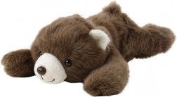 Orso di peluche marrone sdraiato 30 cm