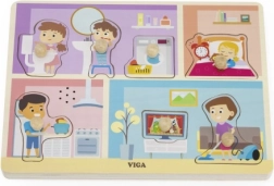 Puzzle sonoro in legno – attività