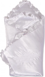 Fascia satinata con pizzo New Baby