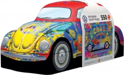 Puzzle EUROGRAPHICS nella scatola di latta Volkswagen Maggiolino 550 pezzi
