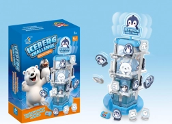 Gioco di abilità con orsi e pinguini in equilibrio