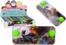 Gioco d’acqua di abilità dinosauro Carnotaurus – console tascabile con pulsanti verdi