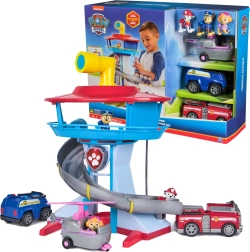 Paw Patrol torre di osservazione con luci, suoni, veicoli e personaggi