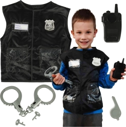 Costume da Poliziotto per Bambini per Carnevale