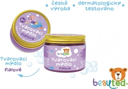 Sapone modellabile in barattolo richiudibile – Viola